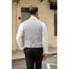image:imageCOOFANDY Mens Casual Business Vests Lightweight Waistcoat Slim Fit Suit VestLight Grey