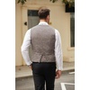 image:imageCOOFANDY Mens Casual Business Vests Lightweight Waistcoat Slim Fit Suit VestLight Khaki