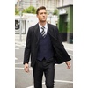 image:imageCOOFANDY Mens Casual Business Vests Lightweight Waistcoat Slim Fit Suit VestNavy Blue