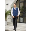 image:imageCOOFANDY Mens Casual Business Vests Lightweight Waistcoat Slim Fit Suit VestRoyal Blue