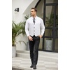 image:imageCOOFANDY Mens Casual Business Vests Lightweight Waistcoat Slim Fit Suit VestWhite