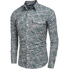 image:imageCOOFANDY Mens Casual Button Down Shirts Stretch Short Sleeve Business Dress Shirt with PocketGreen