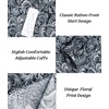 image:imageCOOFANDY Mens Casual Button Down Shirts Stretch Short Sleeve Business Dress Shirt with PocketPattern 2