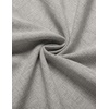 image:imageCOOFANDY Mens Casual Henley Shirt Short Sleeve Band Collar Linen Shirt Summer Beach Hippie TShirtsLight Grey