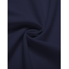 image:imageCOOFANDY Mens Casual Henley Shirt Short Sleeve Band Collar Linen Shirt Summer Beach Hippie TShirtsNavy Blue