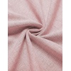 image:imageCOOFANDY Mens Casual Henley Shirt Short Sleeve Band Collar Linen Shirt Summer Beach Hippie TShirtsPink