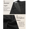 image:imageCOOFANDY Mens Casual Knit Blazer Suit Jacket Lightweight Sport Coats Two Button