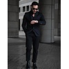 image:imageCOOFANDY Mens Casual Knit Blazer Suit Jacket Lightweight Sport Coats Two Button