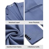 image:imageCOOFANDY Mens Casual Knit Blazer Two Button Lightweight Sport Coats Suit JacketBlue