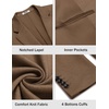 image:imageCOOFANDY Mens Casual Knit Blazer Two Button Lightweight Sport Coats Suit JacketBrown