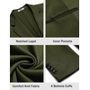 image:imageCOOFANDY Mens Casual Knit Blazer Two Button Lightweight Sport Coats Suit JacketDark Green