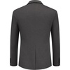image:imageCOOFANDY Mens Casual Knit Blazer Two Button Lightweight Sport Coats Suit JacketDark Grey