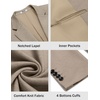 image:imageCOOFANDY Mens Casual Knit Blazer Two Button Lightweight Sport Coats Suit JacketKhaki Grey