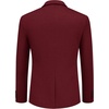 image:imageCOOFANDY Mens Casual Knit Blazer Two Button Lightweight Sport Coats Suit JacketWine Red
