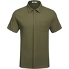 image:imageCOOFANDY Mens Casual Textured Short Sleeve Button Down Summer Beach ShirtArmy Green