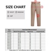 image:imageCOOFANDY Mens Classic Fit Dress Pants Flat Front Straight Casual Pant Expandable Waist Suit PantKhaki