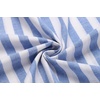 image:imageCOOFANDY Mens Cotton Linen Henley TShirt Long Sleeve Hippie Casual Beach TShirtsBlue White Striped