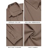 image:imageCOOFANDY Mens Cuban Guayabera Shirt Casual Button Down Shirts Long Sleeve Summer Beach ShirtsBrown