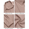 image:imageCOOFANDY Mens Cuban Guayabera Shirt Casual Button Down Shirts Long Sleeve Summer Beach ShirtsPink