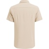 image:imageCOOFANDY Mens Cuban Guayabera Shirt Short Sleeve Button Down Shirts Casual Summer Beach Linen ShirtsBeigewhite Webbing