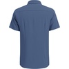 image:imageCOOFANDY Mens Cuban Guayabera Shirt Short Sleeve Button Down Shirts Casual Summer Beach Linen ShirtsDark Blue