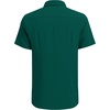 image:imageCOOFANDY Mens Cuban Guayabera Shirt Short Sleeve Button Down Shirts Casual Summer Beach Linen ShirtsDark Green