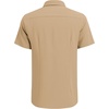 image:imageCOOFANDY Mens Cuban Guayabera Shirt Short Sleeve Button Down Shirts Casual Summer Beach Linen ShirtsLight Tan