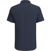 image:imageCOOFANDY Mens Cuban Guayabera Shirt Short Sleeve Button Down Shirts Casual Summer Beach Linen ShirtsNavy Blue
