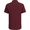 image:imageCOOFANDY Mens Cuban Guayabera Shirt Short Sleeve Button Down Shirts Casual Summer Beach Linen ShirtsWine Red