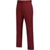 image:imageCOOFANDY Mens Dress Pants Regular Fit Flat Front Pant Expandable Waist Casual SlacksBurgundy Red