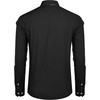 image:imageCOOFANDY Mens Dress Shirt Long Sleeve Casual Button Down Paisley Shirts Party Wedding Dress ShirtBlack