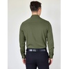 image:imageCOOFANDY Mens Dress Shirts Wrinkle Free Long Sleeve Button Down Shirts Formal Business ShirtArmy Green