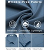 image:imageCOOFANDY Mens Dress Shirts Wrinkle Free Long Sleeve Button Down Shirts Formal Business ShirtBlue