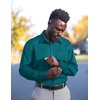 image:imageCOOFANDY Mens Dress Shirts Wrinkle Free Long Sleeve Button Down Shirts Formal Business ShirtLake Blue