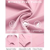 image:imageCOOFANDY Mens Dress Shirts Wrinkle Free Long Sleeve Button Down Shirts Formal Business ShirtPink