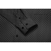 image:imageCOOFANDY Mens Dress Shirts Wrinkle Free Long Sleeve Button Down Shirts Formal Business ShirtPolka Dot Black