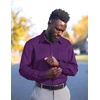 image:imageCOOFANDY Mens Dress Shirts Wrinkle Free Long Sleeve Button Down Shirts Formal Business ShirtPurple