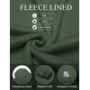 image:imageCOOFANDY Mens Fleece Hoodie Long Sleeve Hooded Sweatshirt Casual Basic Essential Drawstring Pullover Hoodie With PocketArmy Green