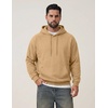 image:imageCOOFANDY Mens Fleece Hoodie Long Sleeve Hooded Sweatshirt Casual Basic Essential Drawstring Pullover Hoodie With PocketCamel