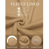 image:imageCOOFANDY Mens Fleece Hoodie Long Sleeve Hooded Sweatshirt Casual Basic Essential Drawstring Pullover Hoodie With PocketCamel