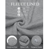 image:imageCOOFANDY Mens Fleece Hoodie Long Sleeve Hooded Sweatshirt Casual Basic Essential Drawstring Pullover Hoodie With PocketGray