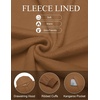 image:imageCOOFANDY Mens Fleece Hoodie Long Sleeve Hooded Sweatshirt Casual Basic Essential Drawstring Pullover Hoodie With PocketLight Brown