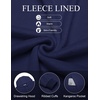 image:imageCOOFANDY Mens Fleece Hoodie Long Sleeve Hooded Sweatshirt Casual Basic Essential Drawstring Pullover Hoodie With PocketNavy Blue