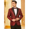 image:imageCOOFANDY Mens Floral Paisley Formal Tuxedo Suit Jacket Dress Dinner Party Prom Weeding Blazer