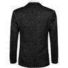 image:imageCOOFANDY Mens Floral Suit Jacket Embroidered Wedding Blazer Party Dinner TuxedoBlackpattern1