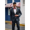 image:imageCOOFANDY Mens Floral Suit Jacket Shawl Lapel Slim Fit Stylish Blazer Dress Suit Prom Party Wedding Blazer