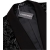 image:imageCOOFANDY Mens Floral Tuxedo Jacket Jacquard Suit Jacket Slim Fit Blazer for Wedding Prom DinnerBlack