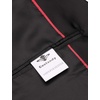 image:imageCOOFANDY Mens Floral Tuxedo Jacket Jacquard Suit Jacket Slim Fit Blazer for Wedding Prom DinnerWine Red