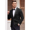 image:imageCOOFANDY Mens Floral Tuxedo Suit Jacket Slim Fit Dinner Jacket Party Prom Wedding Blazer JacketsBlack