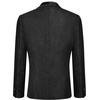 image:imageCOOFANDY Mens Floral Tuxedo Suit Jacket Slim Fit Dinner Jacket Party Prom Wedding Blazer JacketsBlack Paisley Pattern Jacquard 